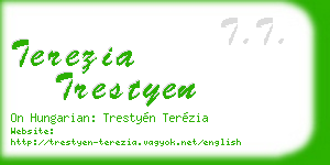 terezia trestyen business card